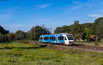 VT 42 als 31221 (Zutphen - Oldenzaal) bei Oldenzaal 15.9.23