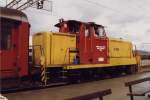Di5 863 am 13.08.1993 in Trondheim. Diese Lok ist eine ehemalige deutsche V 60