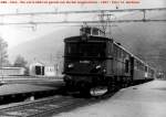 Flam - 08/1961 - der Zug aus Myrdal ist gerade angekommen.