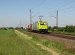 119 007-2 zu sehen am 05.06.15 in Neu-Ulm.