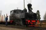 Die lteste erhaltene Lokomotive ist die UHB Nr.4  Setskogen . Sie wurde 1909 bei Hartmann in Chemnitz mit der Bau Nr. 3356 ausgeliefert. Fossum, 29.11.2009