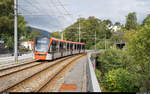 Bergen Bybanen Variobahn 222 am 25.