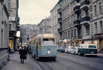 Oslo Oslo Sporveier SL 2 (Høka-Tw 238) Frognerveien am 22. Januar 1971. - Scan eines Diapositivs.