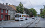 Gråkallbanen Wagen 96 am Abend des 30.