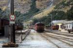 NSB Bahnhof Flåm am 4.