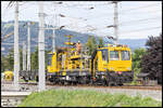 Ein Brandneuer MTW 100 im Einsatz beim Fahrleitungsbau auf der Steirischen Westbahn in Frauental Bad Gams . 2. August 2024 