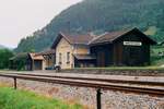 Juli 1992	Murtalbahn: Bahnhof Ramingstein im Thomatal