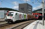 1116 130 (Frontrunner) mit Gterzug in Bruck/Mur am 13.05.2013