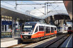 5022.12 startet nach Szengotthard am 6. Juli 2024 Graz Hauptbahnhof Bahnsteig 6