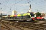 Wieder einmal gab es Messfahrten im Aichfeld.E-Triebwagen Flirt 155 003 der Treno Alto Adige/ Sdtirol Bahn fhrt als SPROB 97702 von Klagenfurt nach Knittelfeld.
1.7.2009