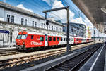 Eine 1144 ist mit dem REX 1511 aus Wörgl Hbf, in Salzburg Hbf eingetroffen.