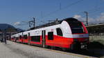 cityjet 4746 537 (A-ÖBB 94 81 4746 537-1) angekommen in Wörgl auf Gleis 13 wird bald zurück fahren als REX 1515 nach Salzburg Hbf; 03.09.2019  