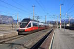 ÖBB 4024 095-3 erreicht Wörgl zur Fahrt nach Telfs-Pfaffenhofen.