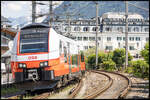 4746.536 erreicht den Bahnhof Zell am See am 11. Juli 2024 