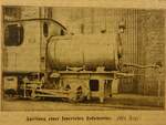 Speisung einer Feuerlosen Lokomotive, abgebildet im Rieder Sonntagsblatt, Ausgabe 3/1908;
Bildaufnahme:241223