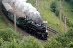 310.23 bei der Durchfahrt in Klamm-Schottwien mit dem Sdz R 16359 am 12.6.2005