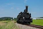 NostalgieExpress Leiser Berge, ist am 04.06.2011 von Korneuburg nach Ernstbrunn unterwegs.