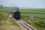 NostalgieExpress Leiser Berge, ist am 04.06.2011 von Korneuburg nach Ernstbrunn unterwegs.