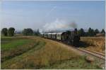 Dampflok 17c372 fhrt mit EZ 7392  Leiser Berge  von Korneuburg nach Ernstbrunn.