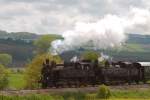 30.33 und 93.1420 auf der Fahrt nach Ernstbrunn kurz vor Erreichen des  Bahnschrankens bei Wetzleinsdorf.