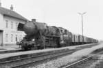 ÖBB 52.1227 mit GmP 71228, Dobermannsdorf, 01.09.1976