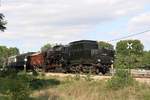 LOKTM 52.4984 fährt am 14.September 2019 mit dem SR 17329 nach Felixdorf aus dem Bahnhof Traiskirchen Aspangbahn.