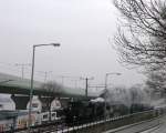 Die 52.7612 bespannt den Sonderzug der Landesbahn von Wien Heiligenstadt nach Ernstbrunn.