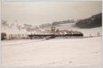 52.7612 mit ihrem SR 16102 am 23.1.2010 von Wien Heiligenstadt nach Ernstbrunn kurz nach Wetzleinsdorf aufgenommen.