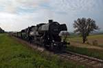 Der  NostalgieExpress Leiser Berge  am  Weinviertler Semmering .