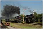 GEG 77.28 am 21.6.2013 bei der Einfahrt in Krup (CZ) anlsslich des k&k Dampfloktreffens im Eisenbahnmuseum Lun u Rakovnka (CZ).