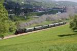 GEG 77.28 am 27.April 2014 mit dem SR 14449 nach St.Aegyd am Neuwalde bei Gblasbruck.