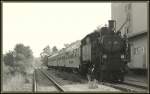 77.250 (ex. BB 77.244) als Schublok des IGE Dampfsonderzuges R 16632 von Floridsdorf nach Laa a.d.Thaya am 22.9.2006 beim Halt in Haugsdorf.