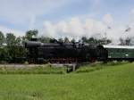 Die 78 618 am 31.05.2009 unterwegs auf der Museumsbahn Ampflwang Timelkam.