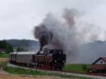 78.618 dampft mit dem Sonderzug Richtung Attnang-Puchheim;100806