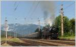 IGE-Eisenbahn-Romantik-Rundfahrt anlsslich 175 Jahre Eisenbahn in sterreich am 23.8.2012 von Wien ber Mrzzuschlag und das Gesuse nach Linz Hbf, ab Wiener Neustadt bis Mrzzuschlag mit 78.618 als