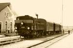 92.2271 des Martinsberger Lokalbahnverein mit einem kurzen Personenzug, aufgenommen im Bahnhof Waldhausen (Strecke Zwettl  Martinsberg) am 08.08.2010 im Zuge einer Fotofahrt.