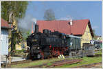 Die neue Heimat von 431.029 (ex ÖBB 93.1360), das kleine aber feine Heizhaus von Benešov.