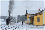 93.1420 vom NLB am 10.2.2013 nach der Ankunft in Waldhausen als NF 95405 von Zwettl kommend.