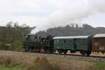 NBIK 93.1332 am 23.Oktober 2020 als NBiK-Fahrt 2 (Ferlach - Feistritz im Rosental) beim Strecken-Km 0,8 der Ferlacherbahn.