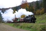 NBIK 93.1332 am 24.Oktober 2020 als NF 14793 (Launsdorf-Hochosterwitz - Wietersdorf - Launsdorf-Hochosterwitz) beim Strecken-Km 16,2 der Görschitztalbahn.