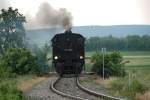 93.1420 brachte am 06.06.2009 den Nostalgiesonderzug von Ernstbrunn nach Korneuburg.