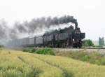 Am 27.6.09 waren 93.1420 und 93.1421 mit ihren Sonderzug von Mistelbach nach Hohenau unterwegs 