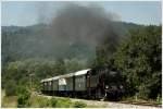 93.1332 der NBiK auf der Fahrt von Weizelsdorf nach Ferlach.Hier sieht man den Zug nahe Kappel an der Drau.