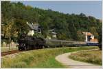 IGE-Eisenbahn Romantik sterreich Rundfahrt am 22.8.2012 von Wien ber Siegmundsherberg nach Aggsbach Markt und wieder retour nach Wien, ab Siegmundsherberg bis Aggsbach Markt und retour bis Drnstein