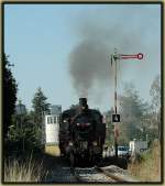 Brenner & Brenner Lok 93.1420 mit dem IGE Sonderzug R 16636 kurz nach Mistelbach am 23.9.2006.