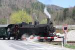 NLB 93.1420 am 19.April 2015 mit dem SR 14514 in Hohenberg.