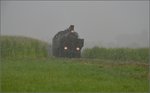 Noch ein Schlechtwetterbild der Kandertalbahn.