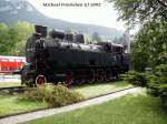 95 112; am Sockel im Bhf. Payerbach; 18-05-2002