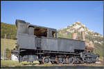 Zahnraddampflokomotive der Baureihe 97 , abgestellt im Bahnhof Vordernberg an diesem strahlenden 13.10.2019