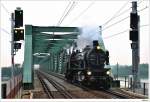 Sdbahn 109.13 (BB 38.4101) auf angehender Reise zum diesjhrigen Grand Prix der Dampflokomotiven in Budapest.